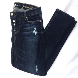 7 For All Mankind Josefina Skinny Boyfriend